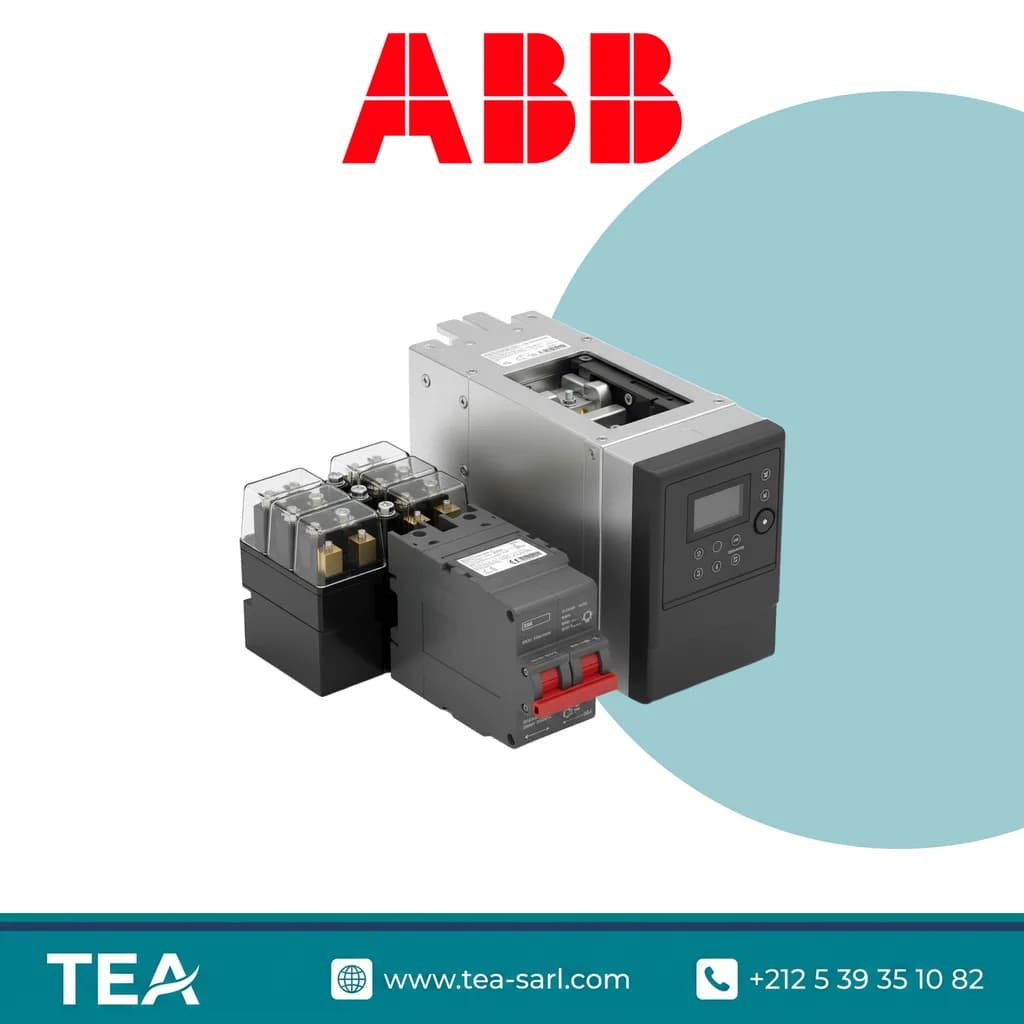 Visuel de marque ABB : matériel de la gamme distribuée par TEA, image générique