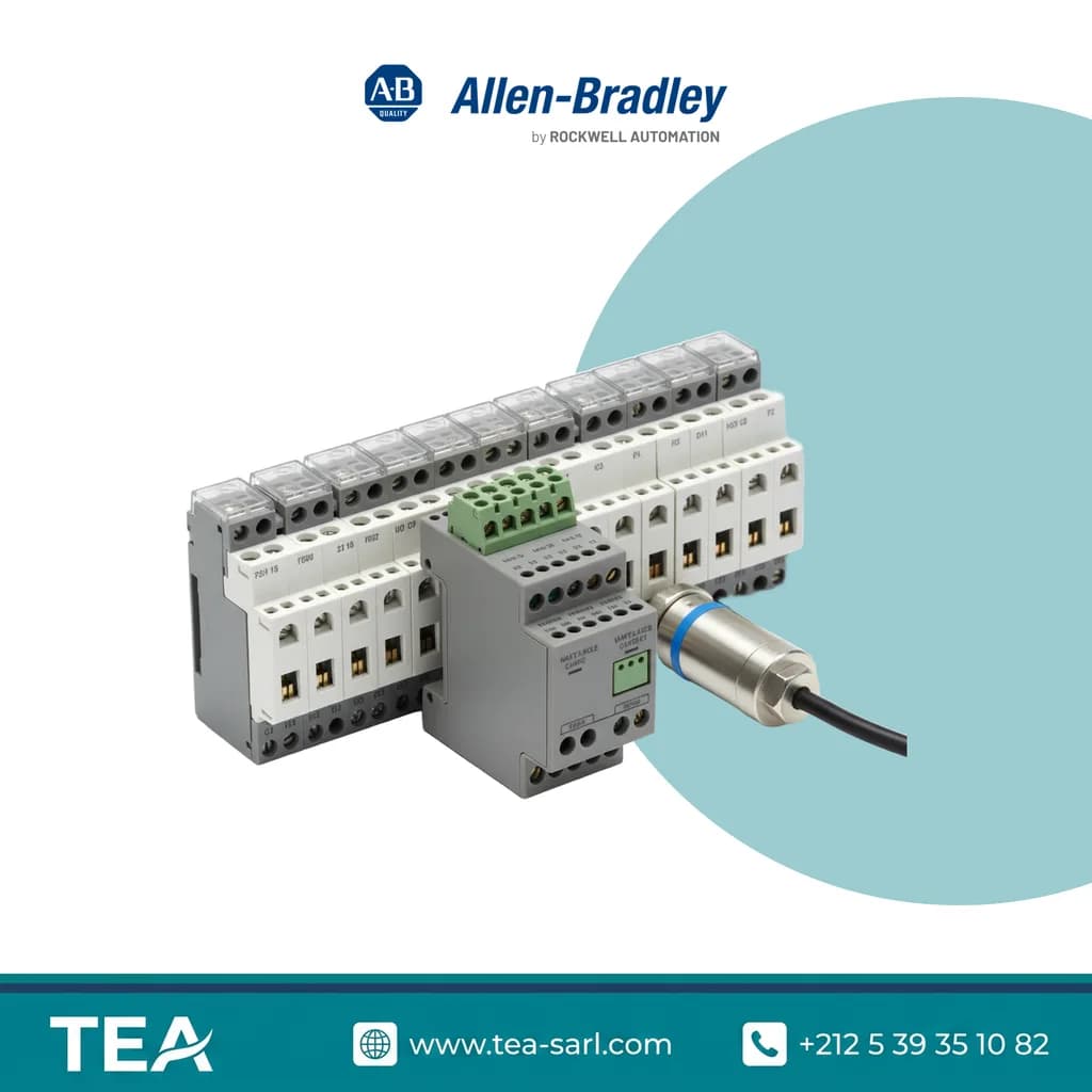 Visuel de marque Allen-Bradley : matériel distribué par TEA, image générique