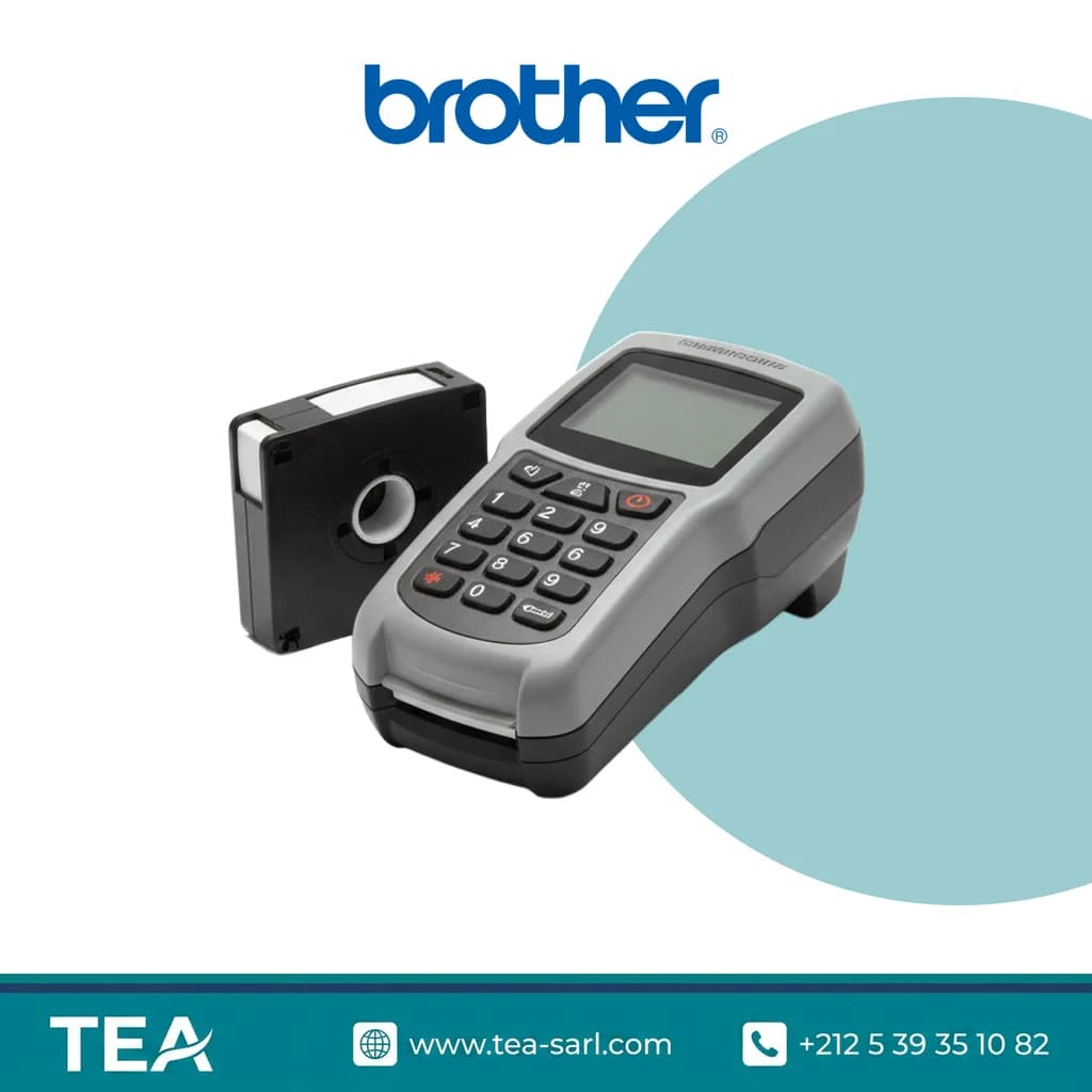 Visuel de marque Brother P-touch : repérage distribué par TEA, image générique