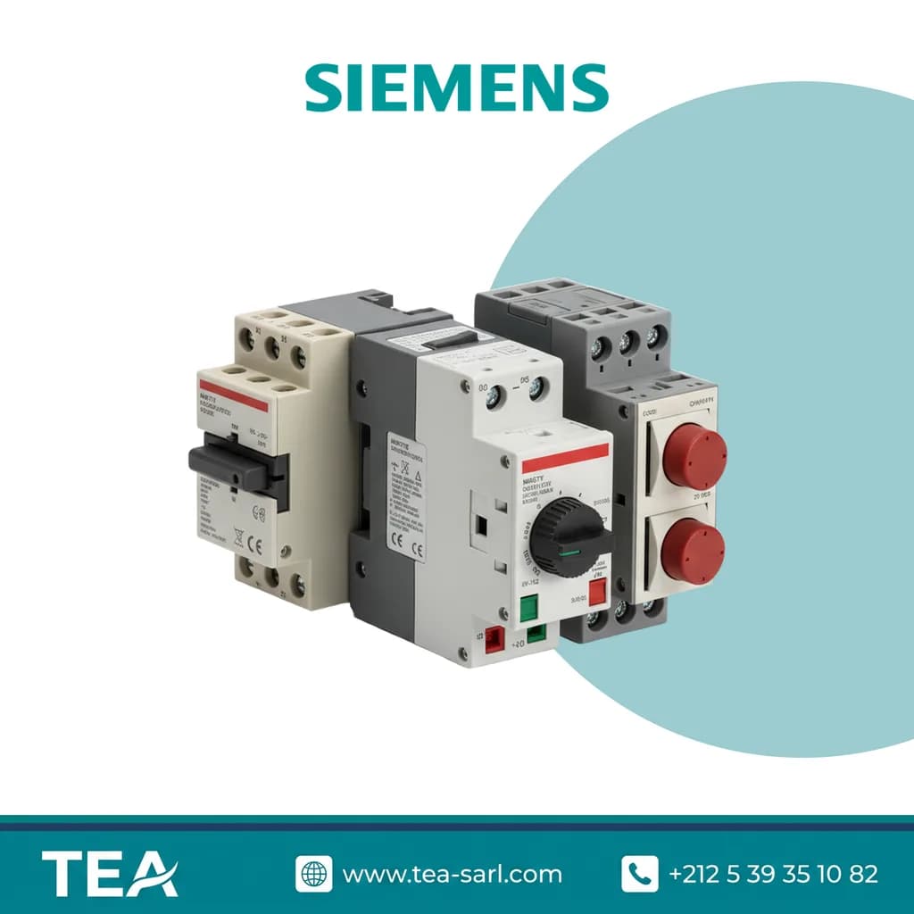 Visuel de marque Siemens : matériel de la gamme distribuée par TEA, image générique