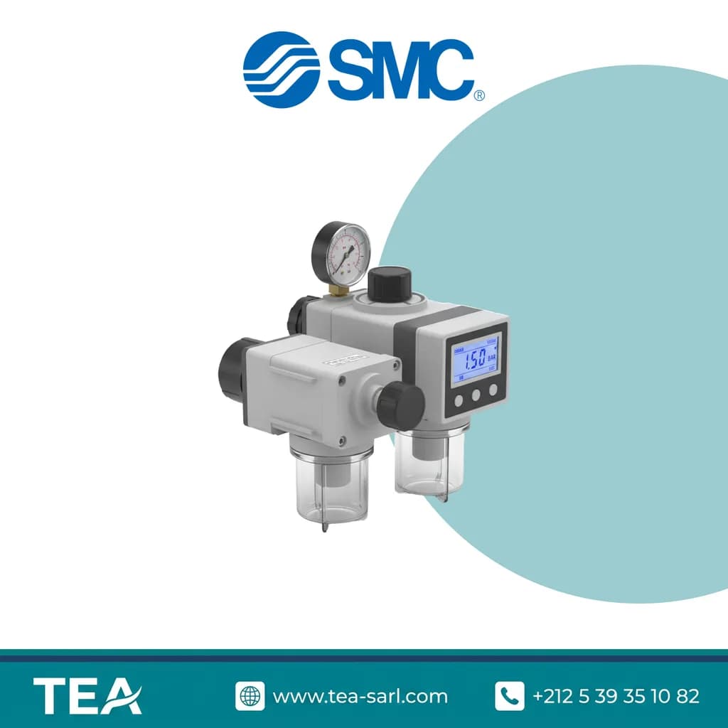 Visuel de marque SMC : traitement de l'air distribué par TEA, image générique