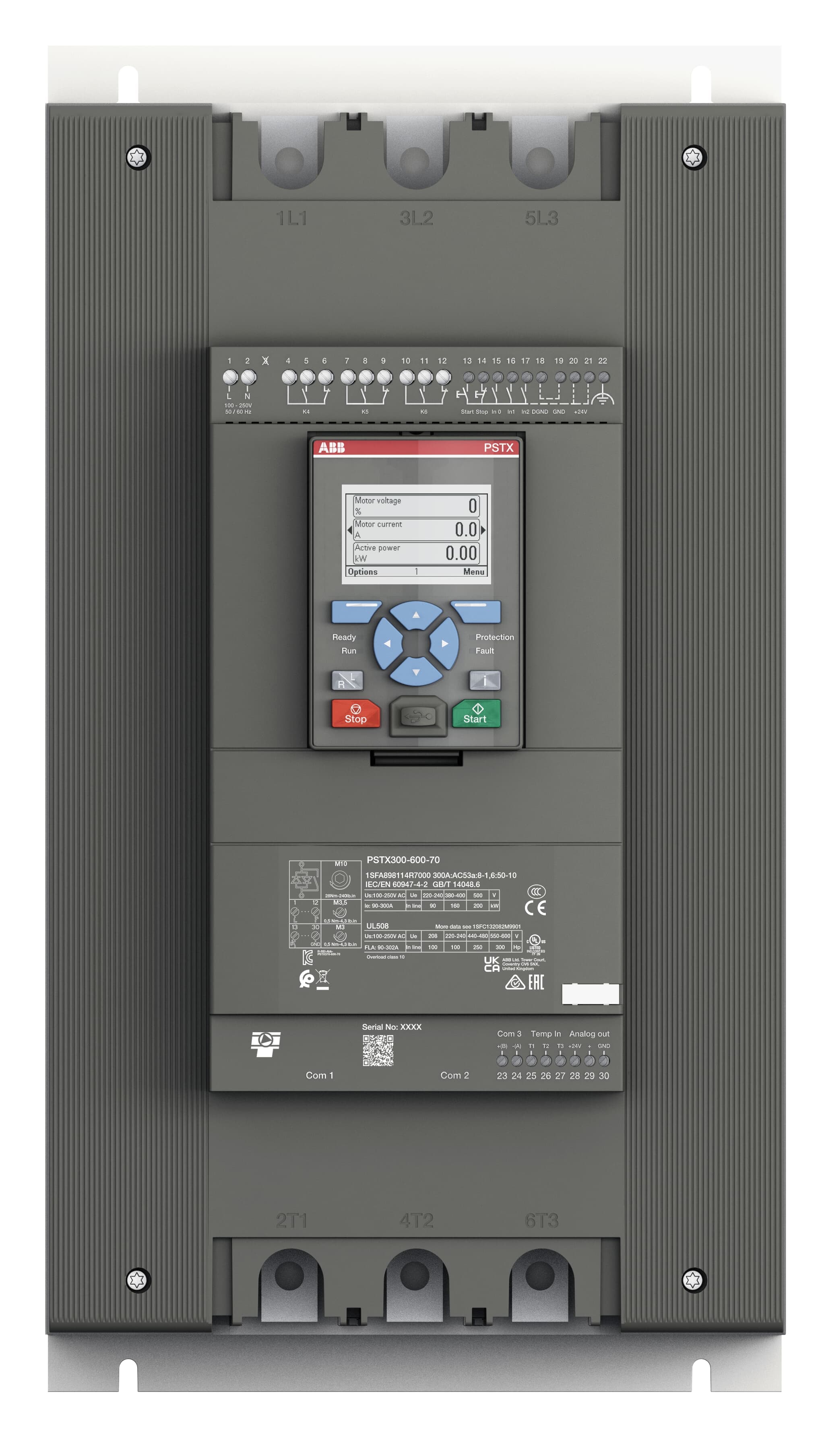 PSTX300-600-70  160KW – 400V — ABB