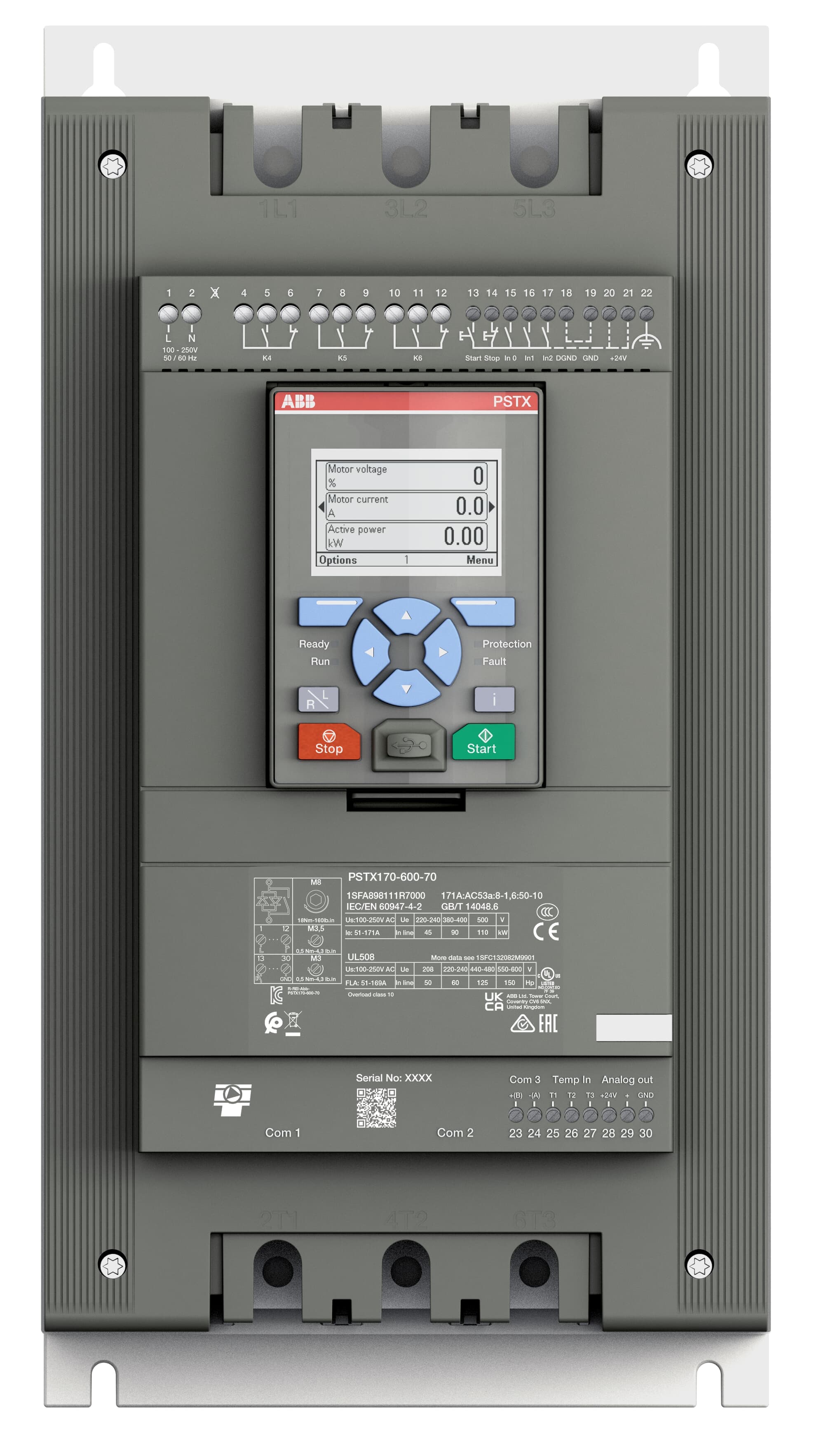 PSTX170-600-70  90KW – 400V — ABB