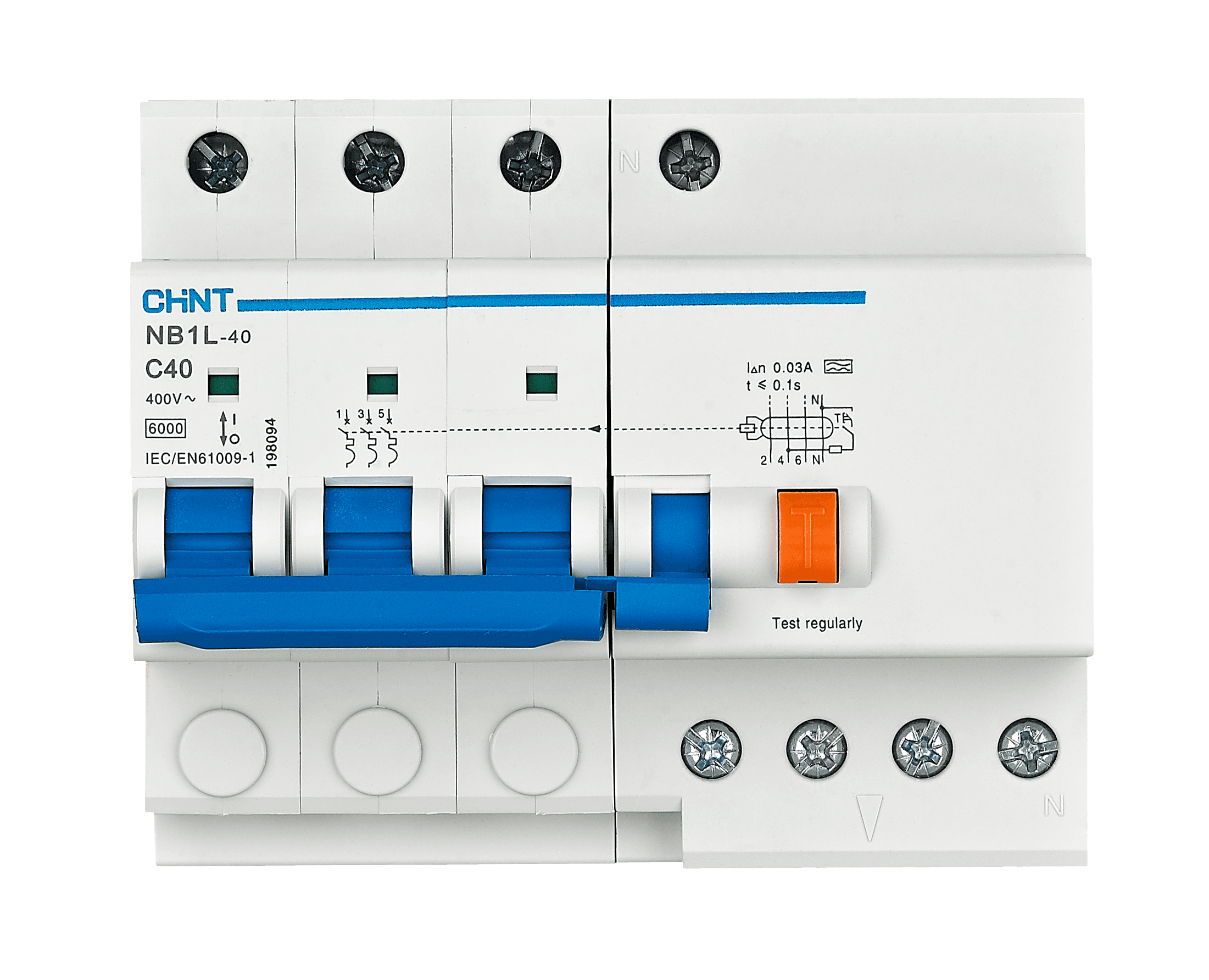 BLOC DIFF NB1L-40 2P 300mA AC — CHINT