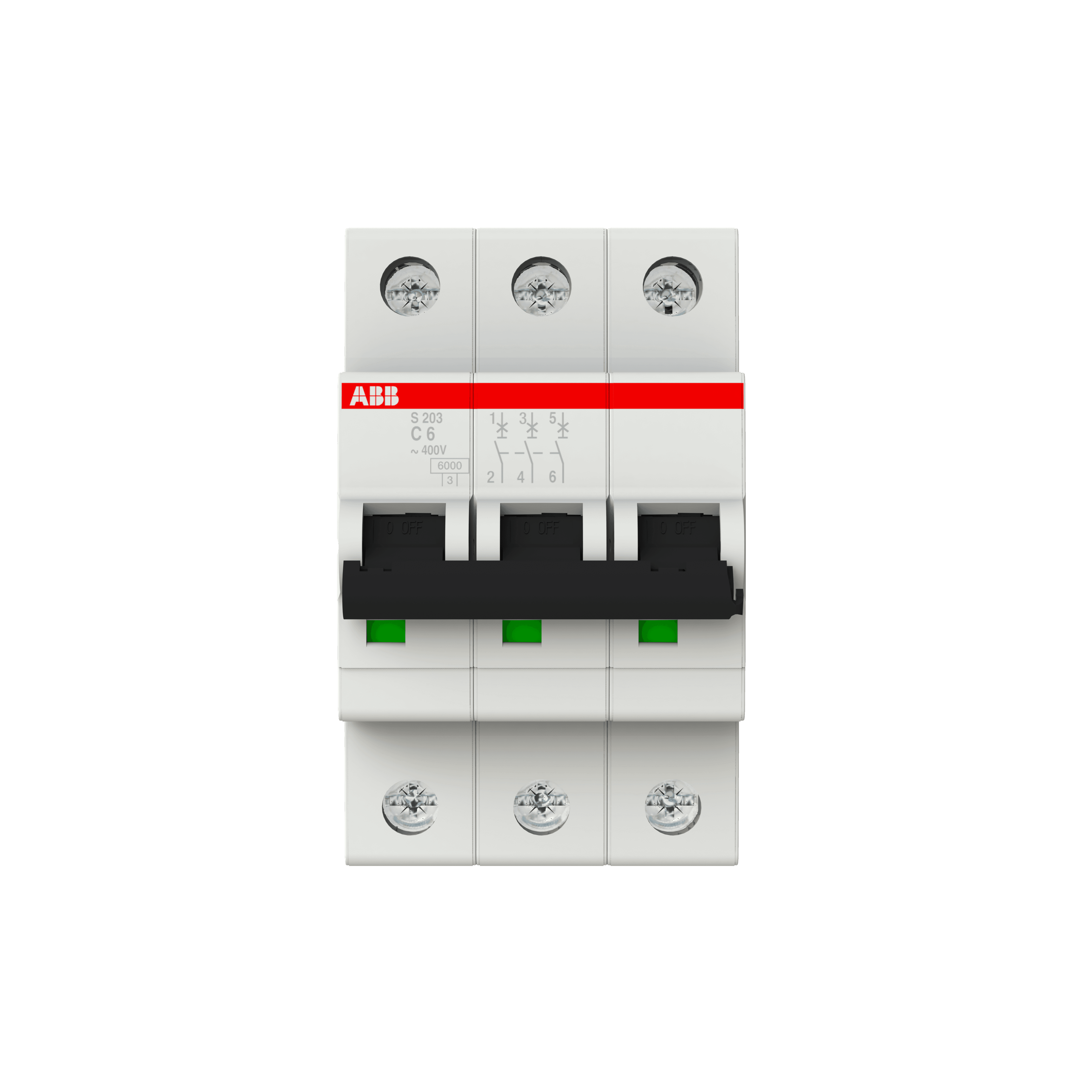 DISJ. 3P S203-C6 — ABB