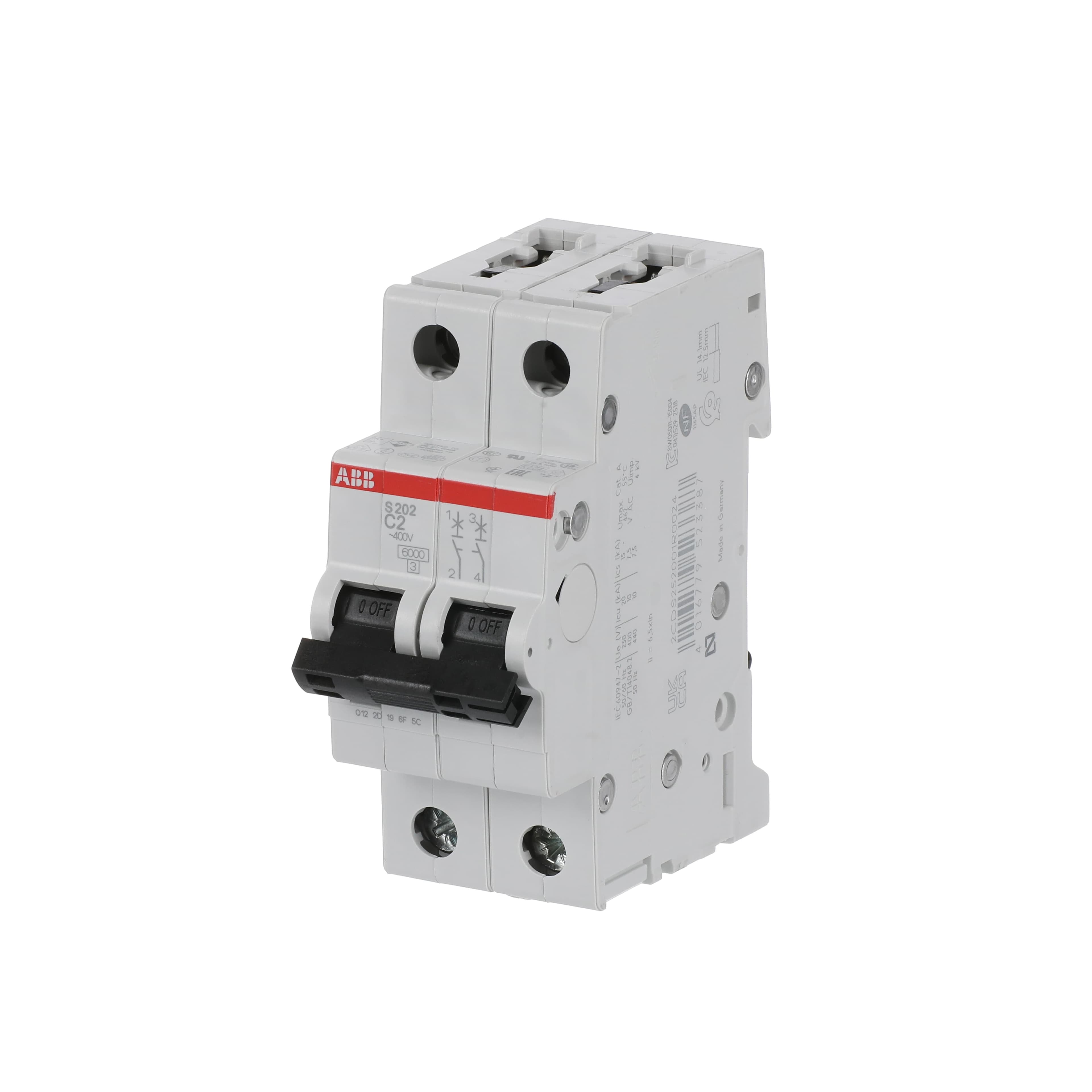 DISJ. 2P S202-C2 — ABB